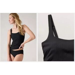 NWT Atheleta Square Neck Rib Bra Cup Takini size 36D/DD